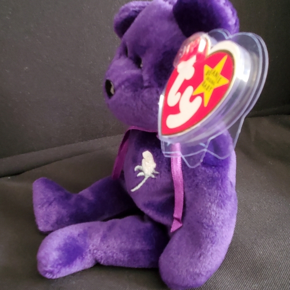 Ty Beanie Baby Princess Bear 1997 - Picture 5 of 8